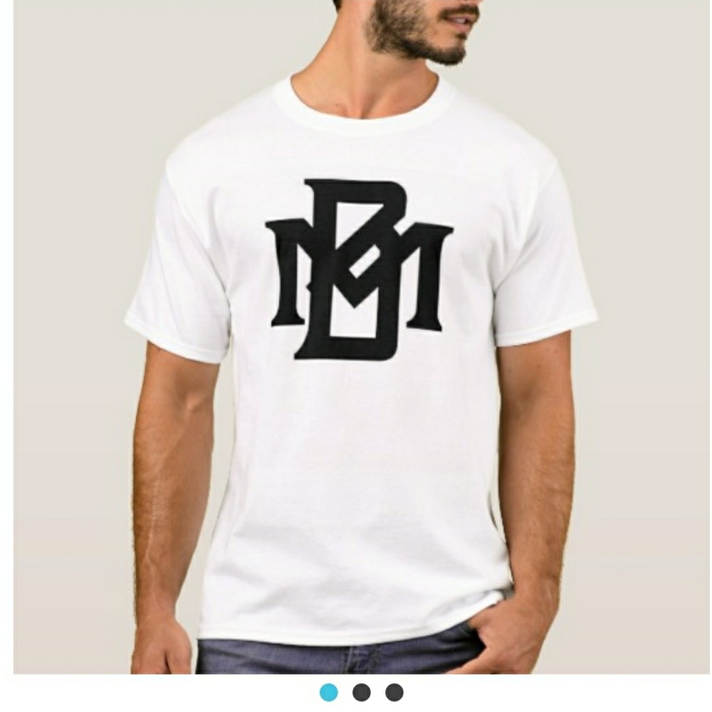 Unofficial MB Logo Tee (Wht/Blk)